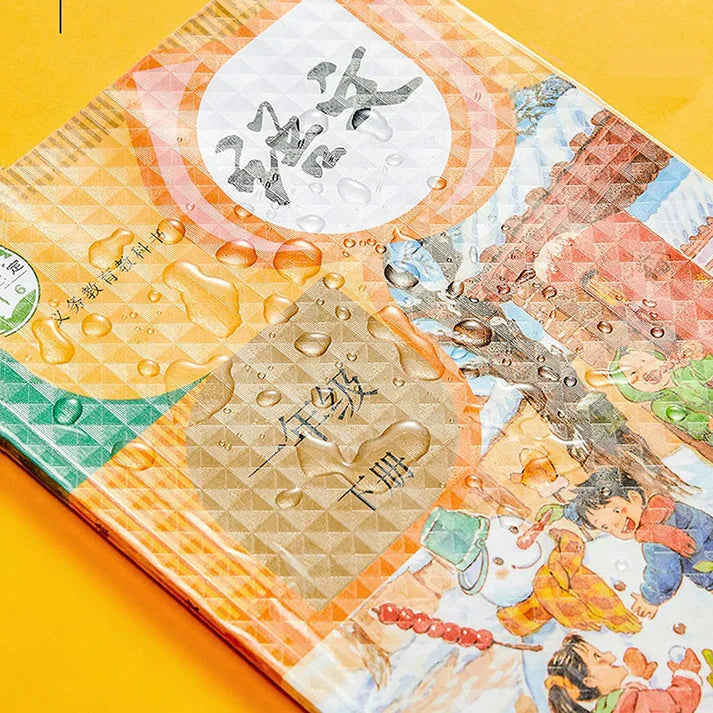 Self-Adhesive Transparent Protective Book Cover