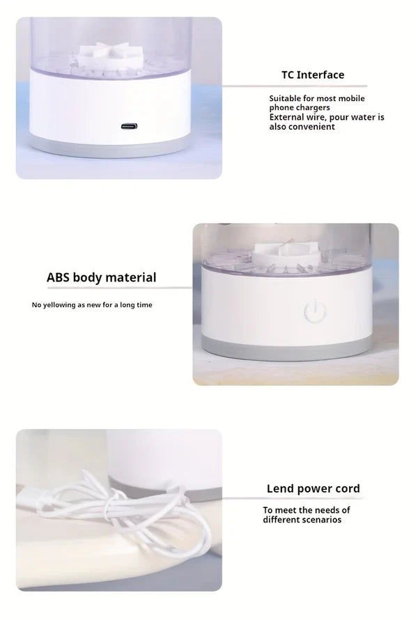 Portable USB Makeup Brush Cleaner