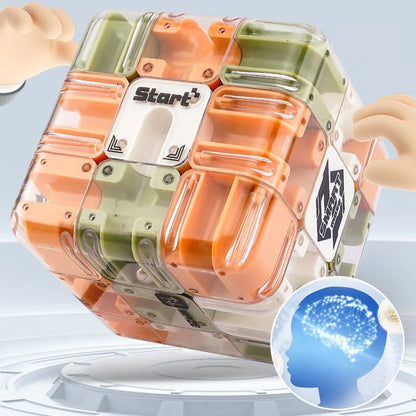 BrainBoost 3D Maze Challenge Cube